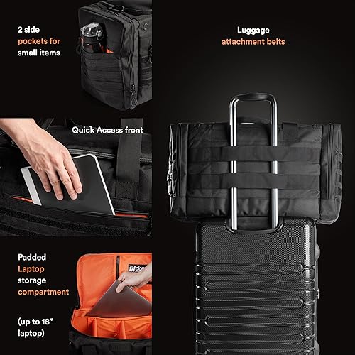 Miniatura 3 de Fitdom Bolsa de deporte para viajes, regalo de zapatillas de deporte, bolsa de gimnasio para deportes al aire libre, una bolsa de lona