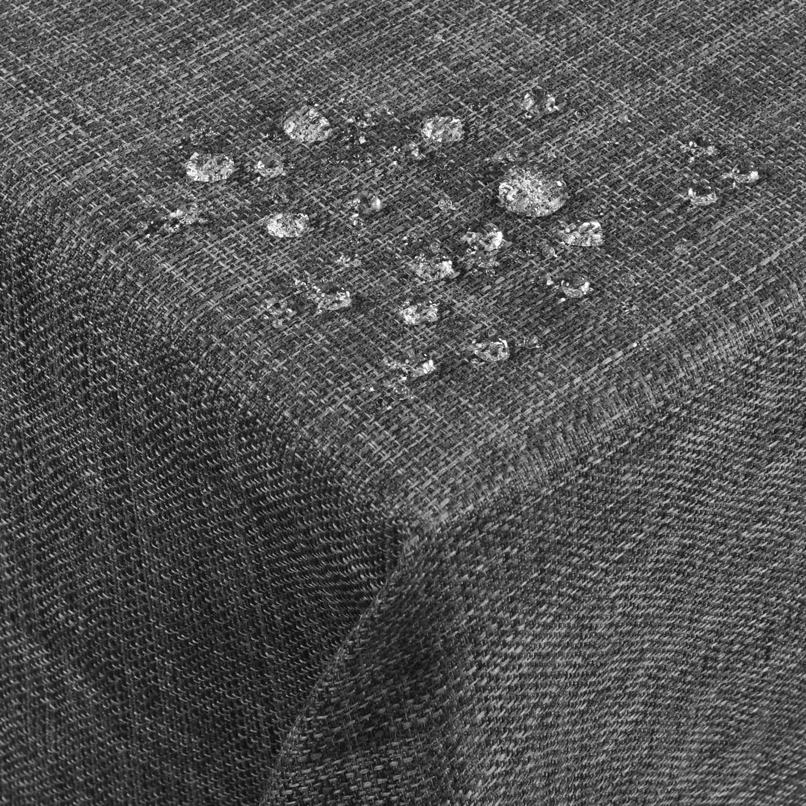 AUAUY Wipe Clean Table Cloth, 140x100cm Rectangular Washable Faux Linen Tablecloth