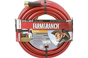 Swan Garden Hose: SNFR58100 Farm & Ranch Durable Heavy Duty Water Hose