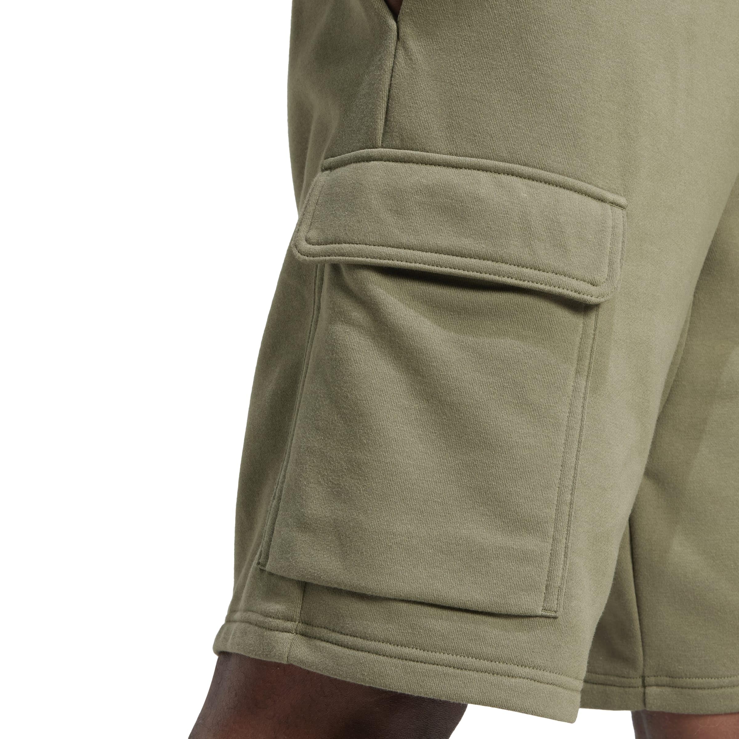 adidas Essentials Feelcozy French Terry Cargo Short - Szorty cargo Mezczyzni