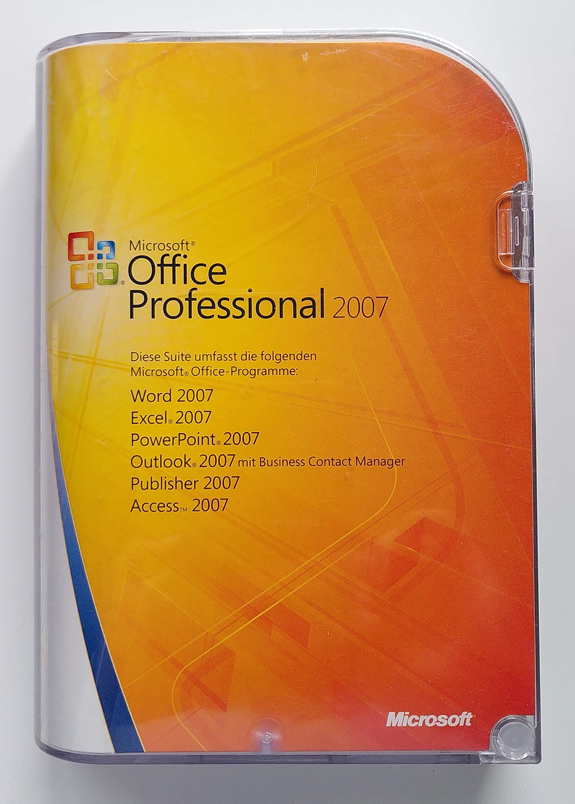 Microsoft Office Professional 2007 deutsch