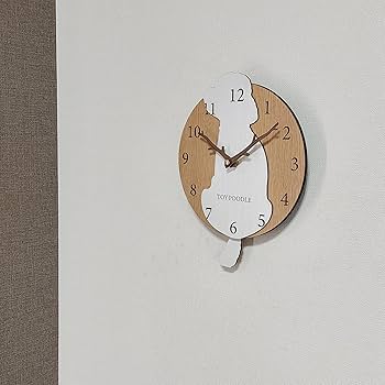 Amazon.co.jp: 振り子時計 はみだしワンちゃん 壁掛け時計 トイ Amazon.co.jp: 振り子時計 はみだしワンちゃん 壁掛け時計 トイ