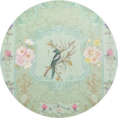 SLFR-100 Pcs Sage Green Floral Paper Placemats Wedding Party Placemats Drinks Coasters Disposable Greenery Flower Dinner Decorative Mats Wedding Part - View #7