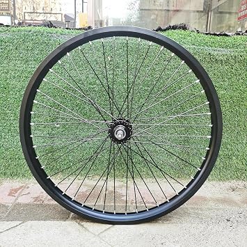 CDH 26 Heavy Duty Rear Bicycle Wheel Rim 12 G, Double Wall Aluminum Alloy Wheel