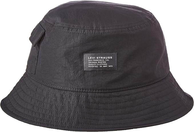 Levi's Tasca Cappello a Falda Larga, Nero Regolare, S Uomo : Amazon.it:  Abbigliamento