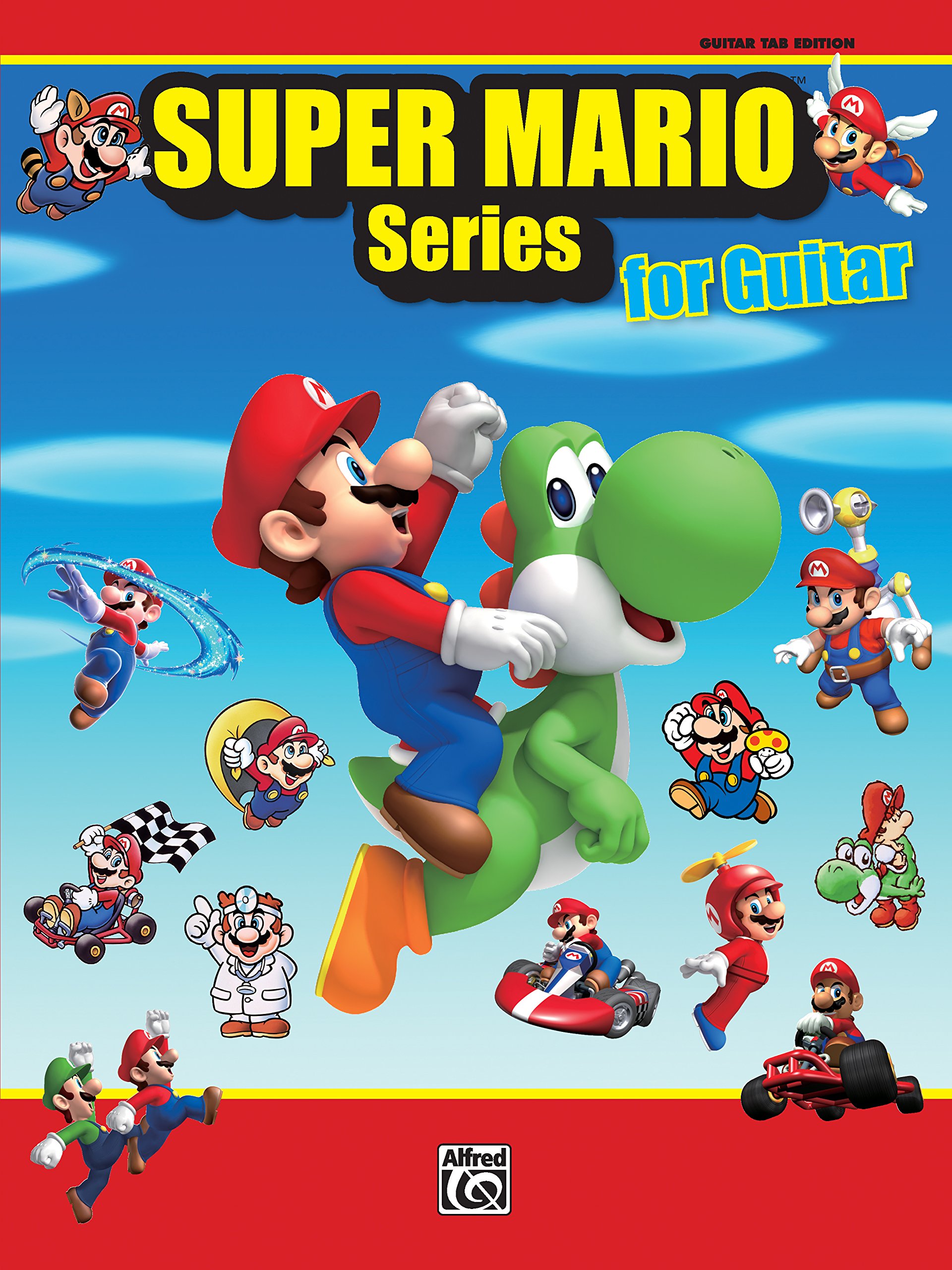 Super Mario pour guitare tablatures partitions de 34 thèmes Nintendo