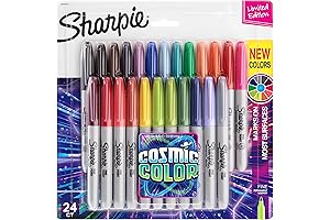 Sharpie Limited Edition Cosmic Color 24-Piece Markers Set