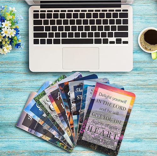 Vista 26 de Containlol 16 piezas de regalo de oración diaria de flores para mujeres, cuadernos de versículos de la Biblia, cuadernos rústicos florales