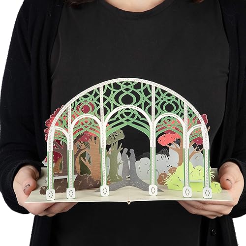 Miniatura 7 de Tarjeta de felicitación emergente de Lord of the Rings – I Would Rather Share One Lifetime With You, Than Face All The Ages Of This World Alone –