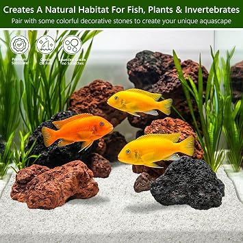 NUPICK 0.4-0.8mm White Aquarium Sand, 6lbs Substrate for Fish Tank, Garden