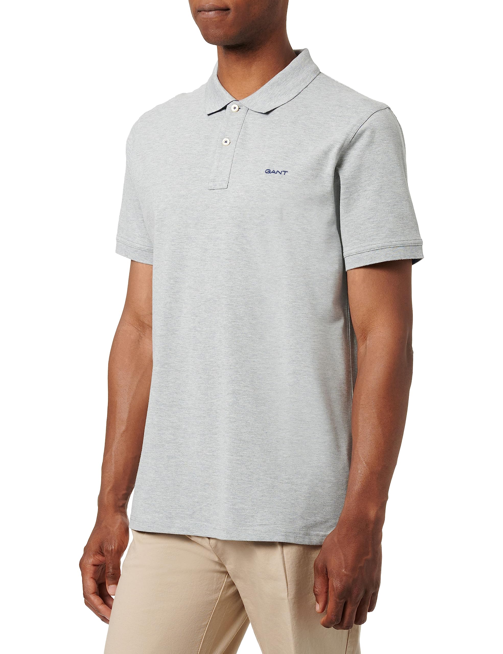 GANT Herren Reg Contrast Pique Ss Rugger Poloshirt MIT KONTRASTLOGO (1er Pack)