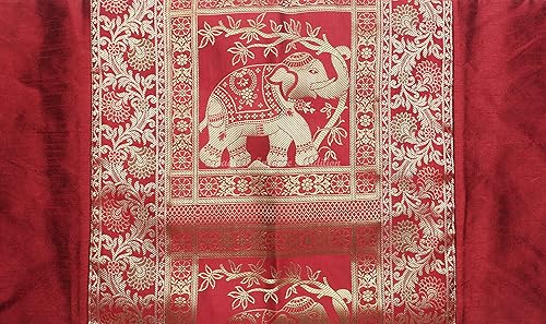 Miniatura 5 de Fundas de almohada decorativas para sala de estar, estilo étnico, cilíndrica, granate, para yoga, sofá, funda de cojín redonda, tejido jacquard,