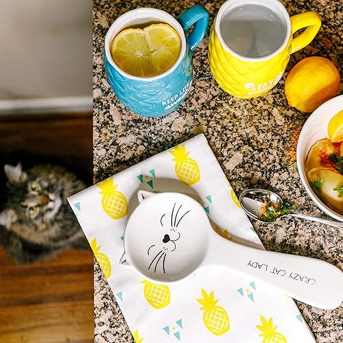 Miniatura 5 de Pavilion Gift Company - Crazy Cat Lady - Soporte para cucharas de 10"