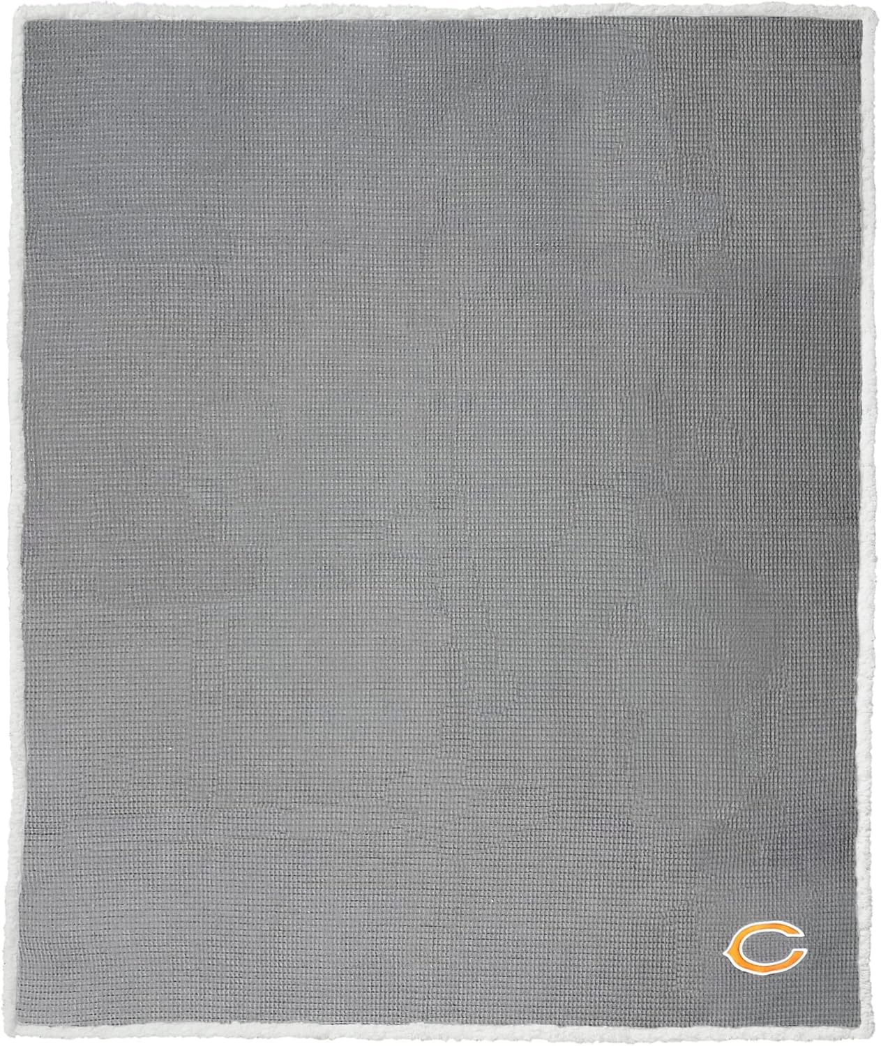 Northwest NFL Unisex-Adult Subtle Waffle Sherpa Throw Blanket