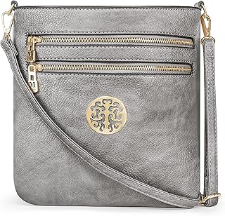 Montana West Crossbody Bags for Women Small Cross Body Bag Purses Lightweight Travel Side Purse Shoulder Purses with Adjustable Strap MWC-042SL