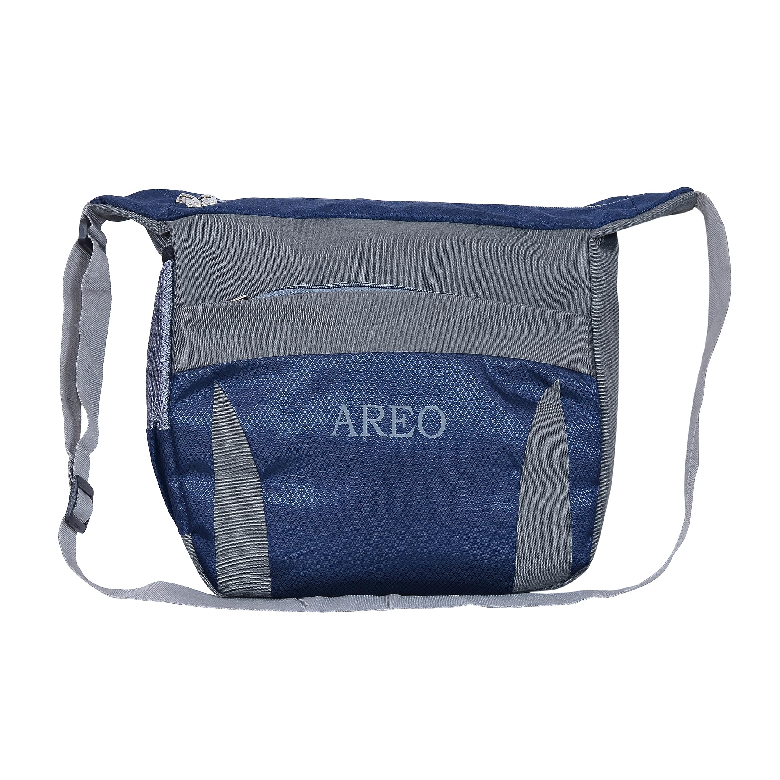 areo Sling Cross Body Travel Office Business Messenger Shoulder Bag for Men & Women, Sturdy messanger for collage, messanger bag made of Polyester (dark blue)-picture-47