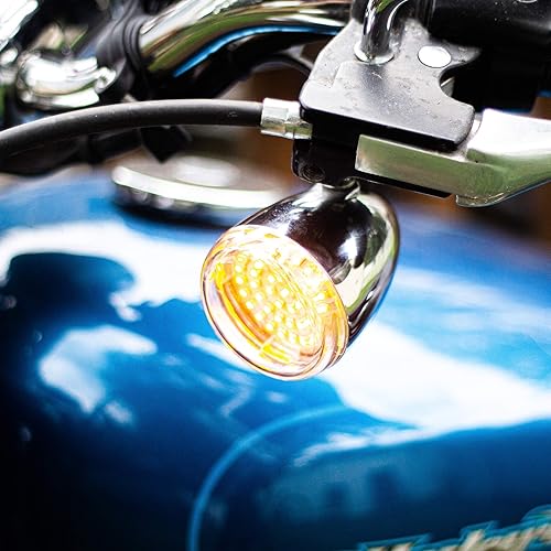 Miniatura 7 de Eagle Lights Kit de señal de giro LED delantera y trasera Harley con luces de correr blancas brillantes y luces de freno traseras estroboscópicas
