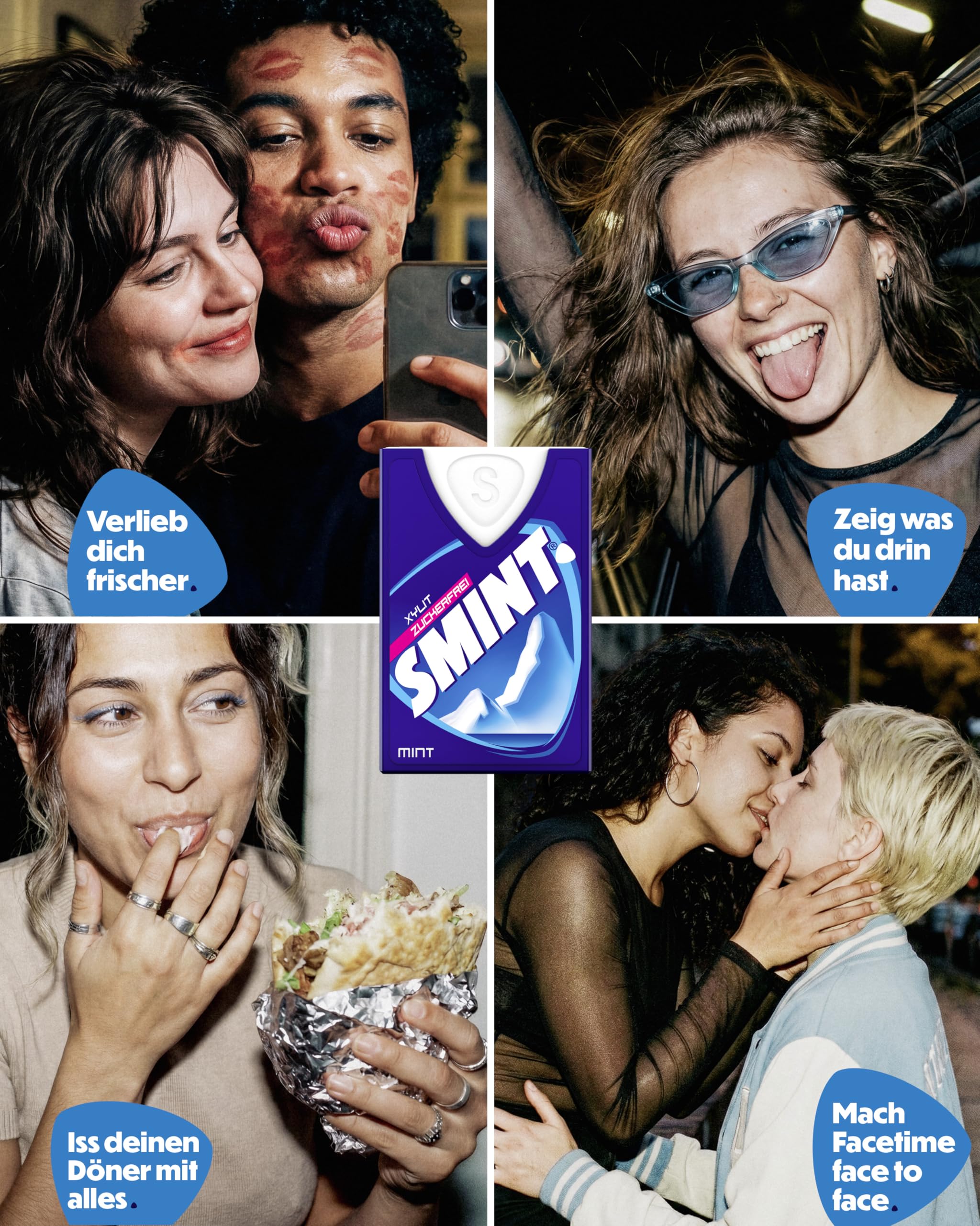 Amazon.com : Smint Dental Mint Flavour Sugar Free with Xylitol 8g