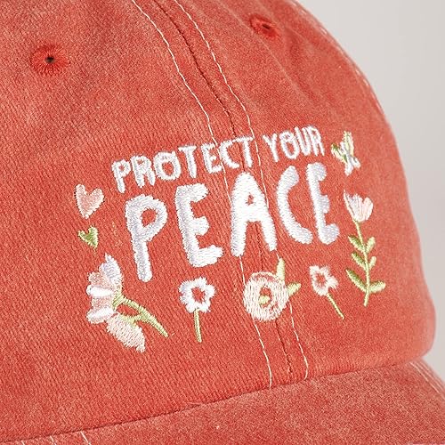 Miniatura 7 de Primitives by Kathy Gorra de béisbol estándar lavado a la piedra, verde