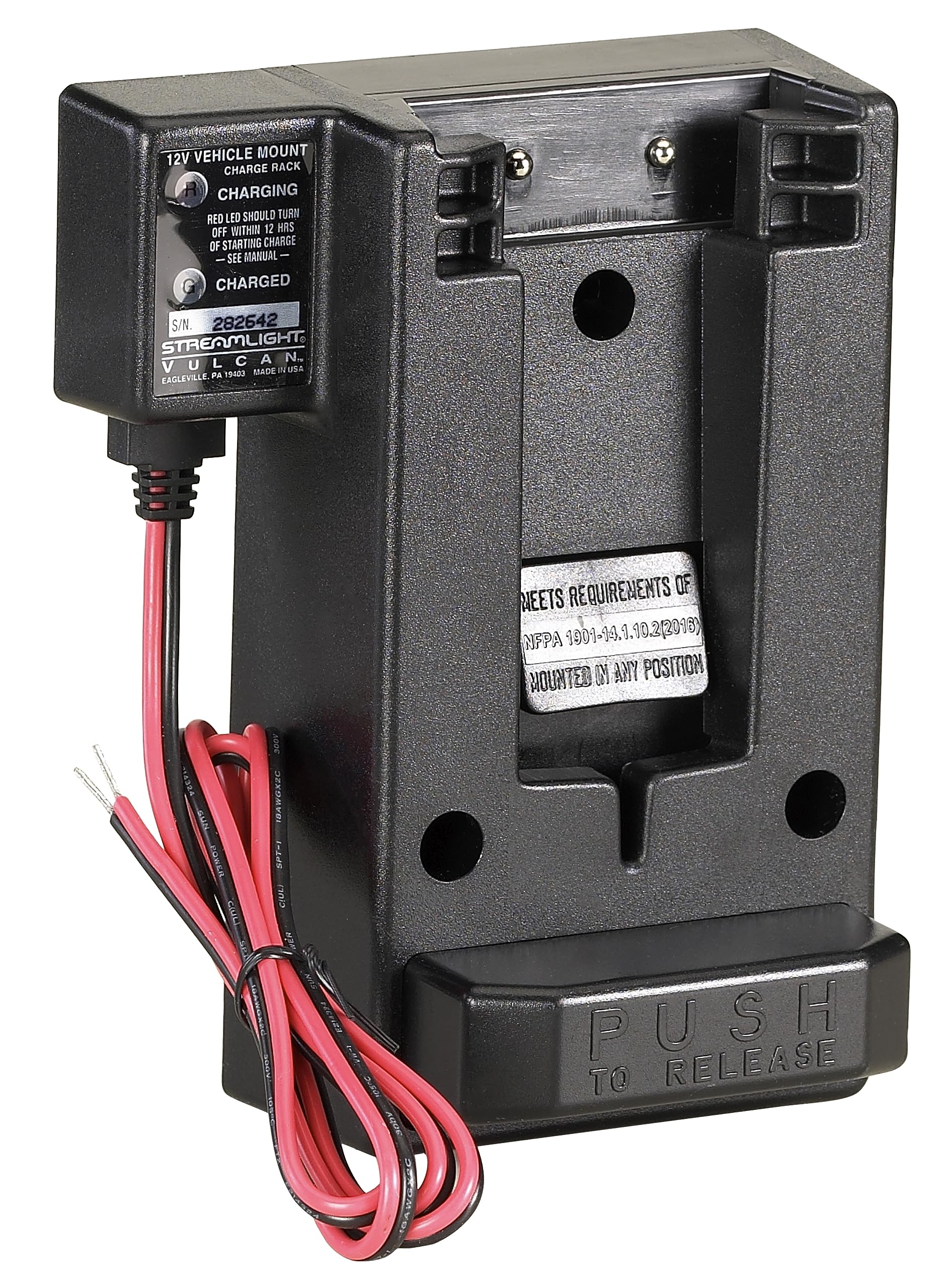 Streamlight 44132 Direct Wire 12V DC Mounting Rack (Vulcan Series