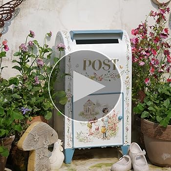 vintage メール BOX Amazon.com: Z² BellaDecor Vintage Mailbox Card Box for