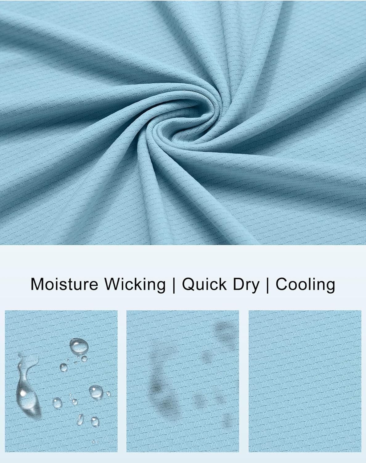 COOFANDY Men's Workout Tank Tops UPF 50+ Sleeveless Gym Muscle Shirts Cooling Quick Dry Bodybuilding Tanks for Swim Beach - Image 6