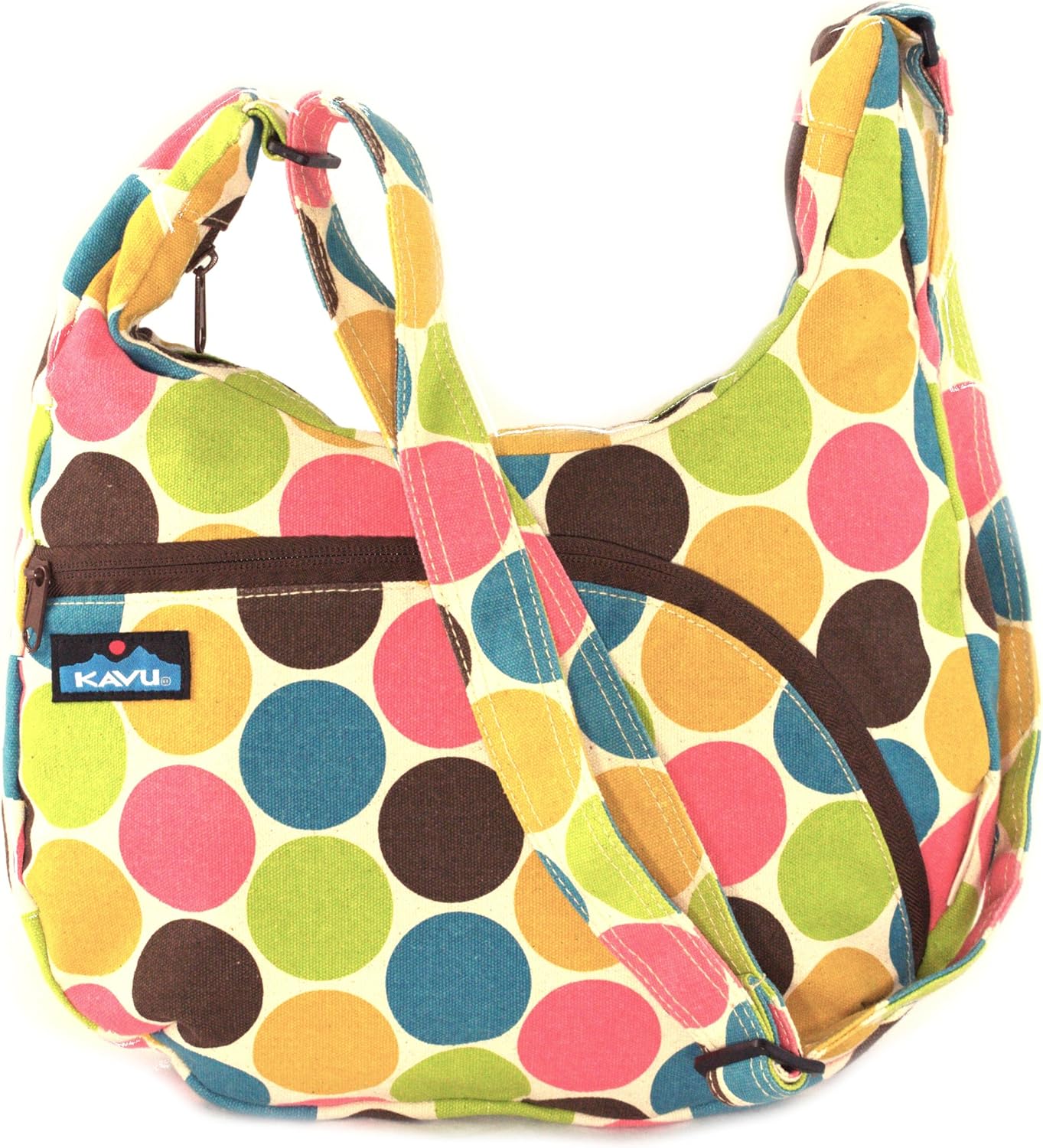 KAVU Sydney Satchel Big Dot Clothing, Shoes & Jewelry