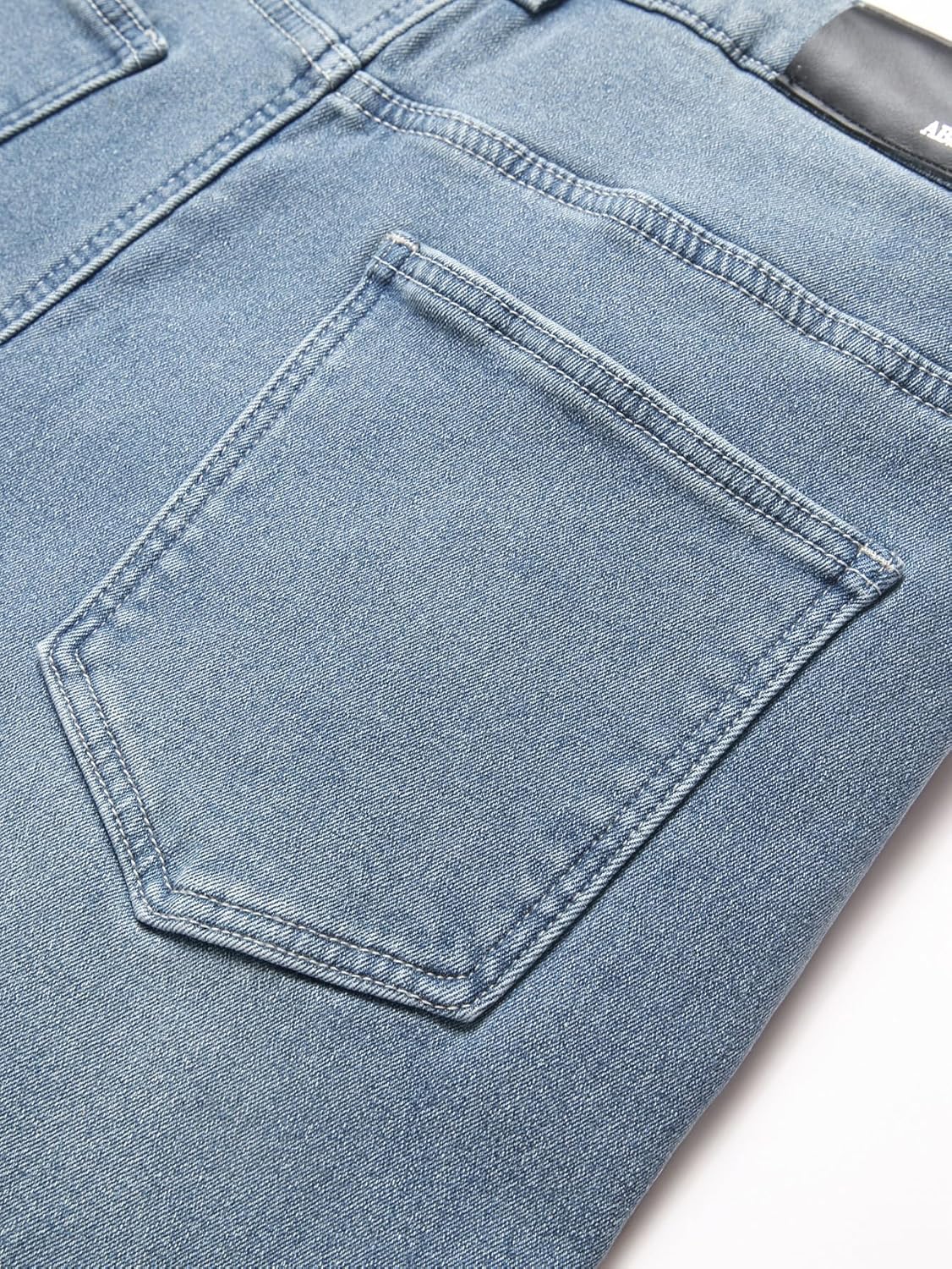 ABSECAI Mens Fleece Lined Pant Winter Warm Skinny Slim Fit Stretch Jeans - Image 6