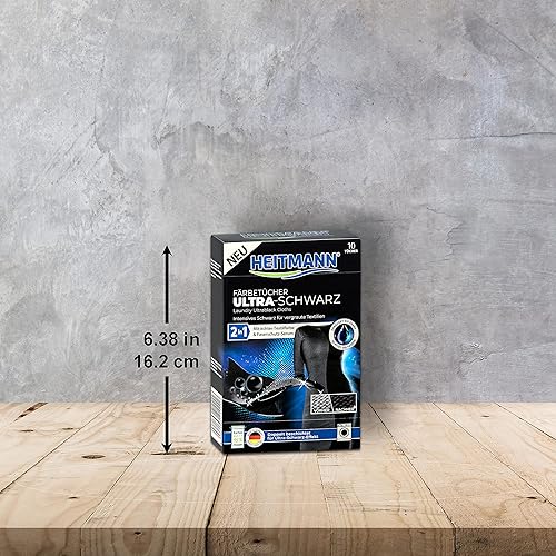 Miniatura 3 de HEITMANN - Toallitas de tinte ultra negras - 10 toallitas