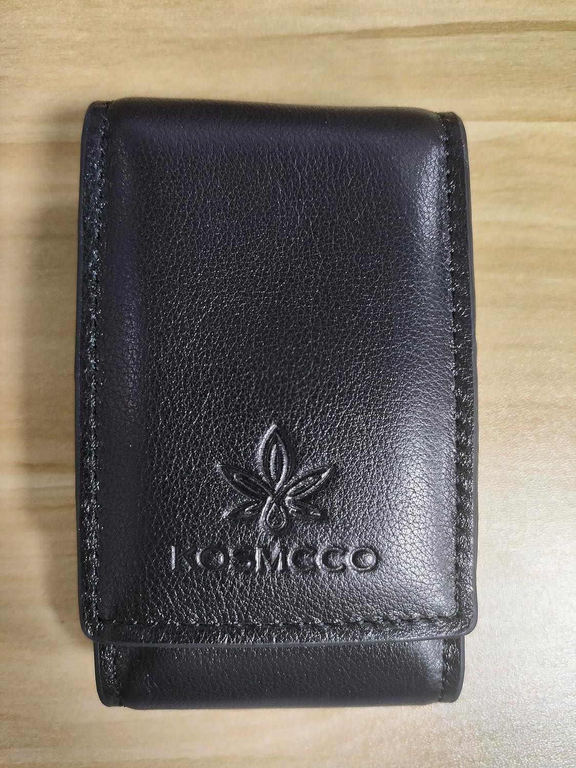 KOSMCCO Leather Watch Pouch Portable Watch Storage Pouch