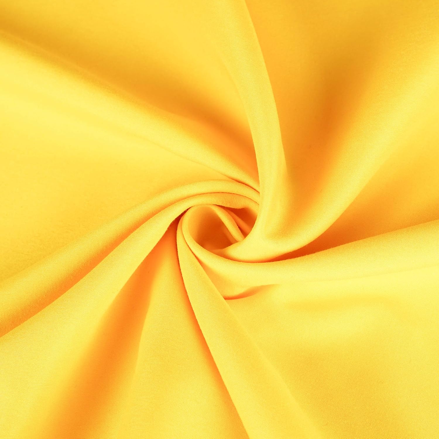 100% Egyptian Cotton Pillow Cases - 400 Thread Count Pillow Cases Queen/Standard Size Set of 2, Soft, Breathable Extra Long Staple Sateen Weave Cotton Pillow Covers for Bed - Yellow