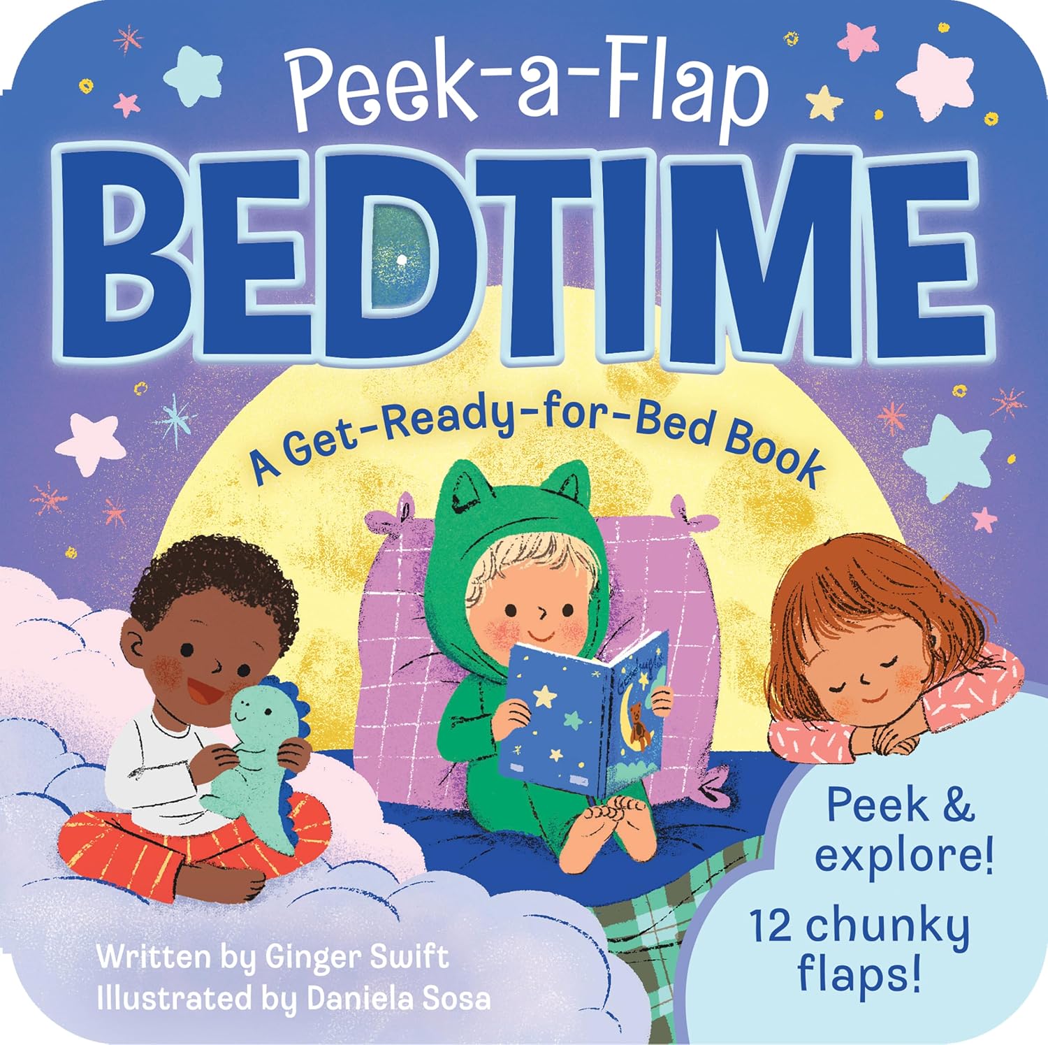 Bedtime Peek-a-Flap Board Book: A Get Ready for Bed Book