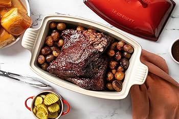 Amazon.com: Le Creuset Heritage Stoneware Deep Baker with