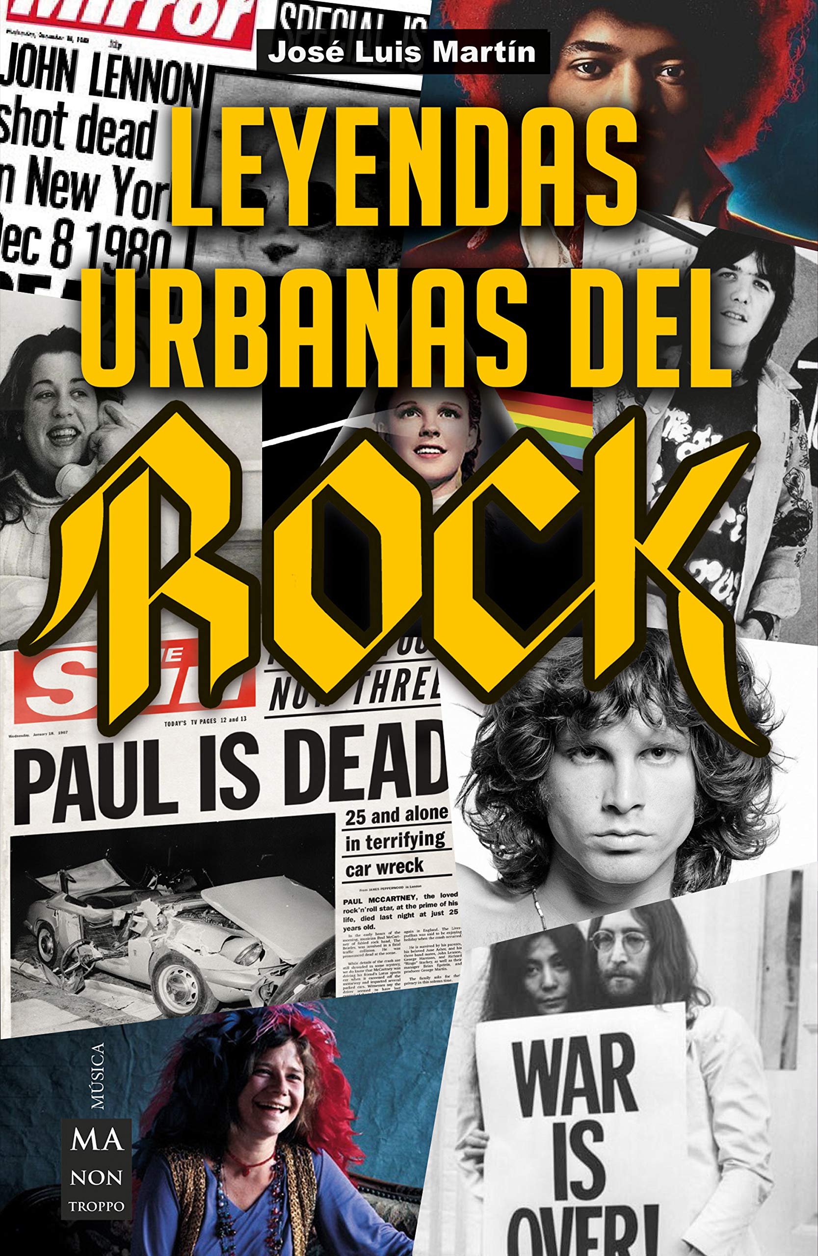 Livre Leyendas urbanas del rock en espagnol pour passionnés de musique