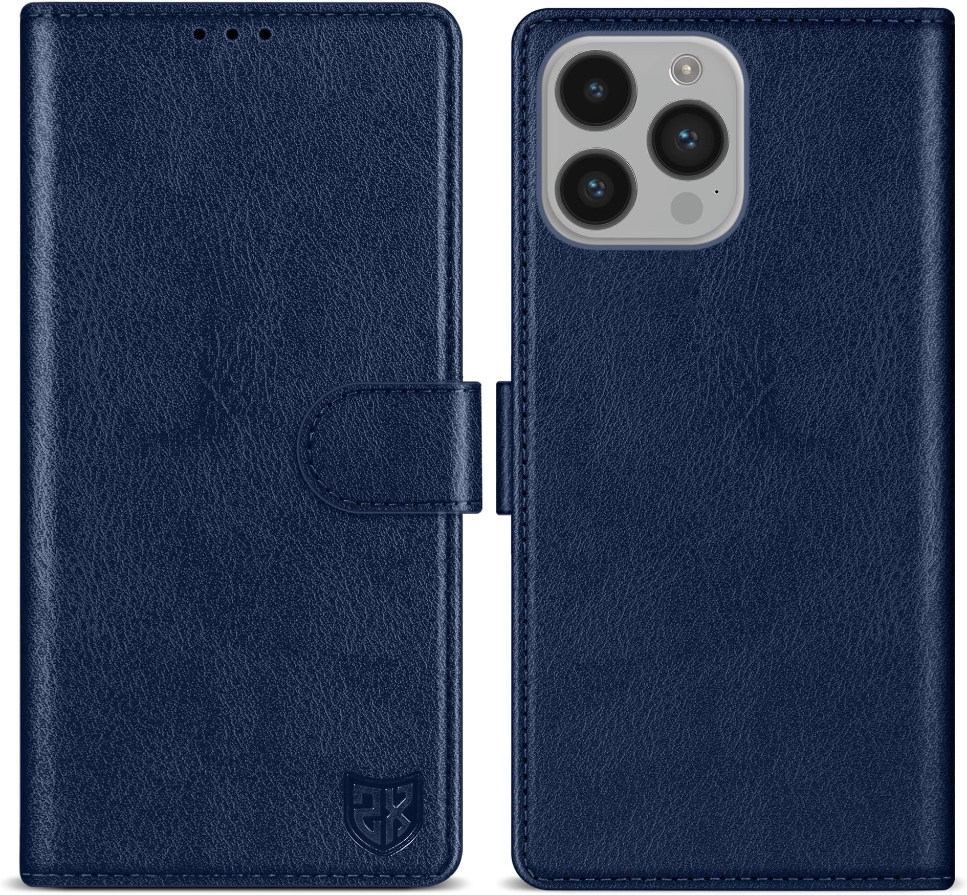 ZZXX Leder-Wallet-Hülle Für IPhone 11 – Mit RFID-Schutz, Kartenschlitzen & Kickstand