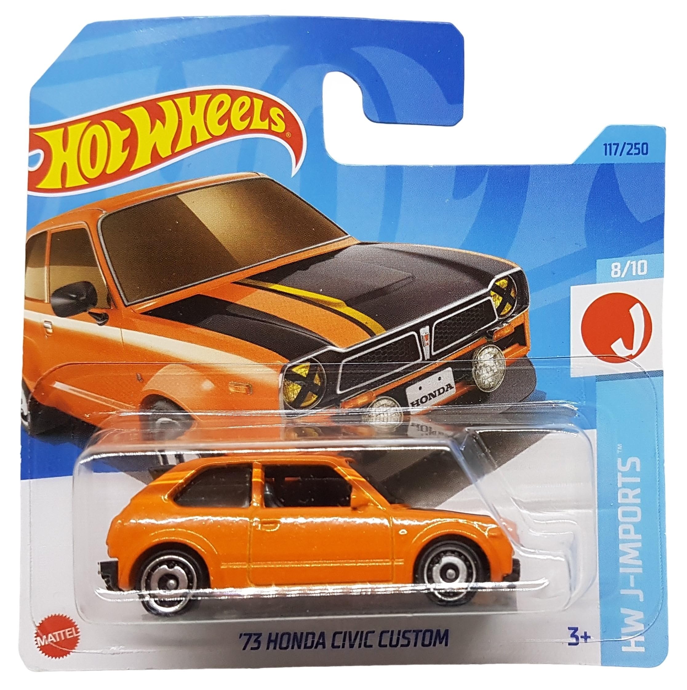 Hot Wheels - ´73 Honda Civic Custom - HW J-Imports 8/10 - HKK67