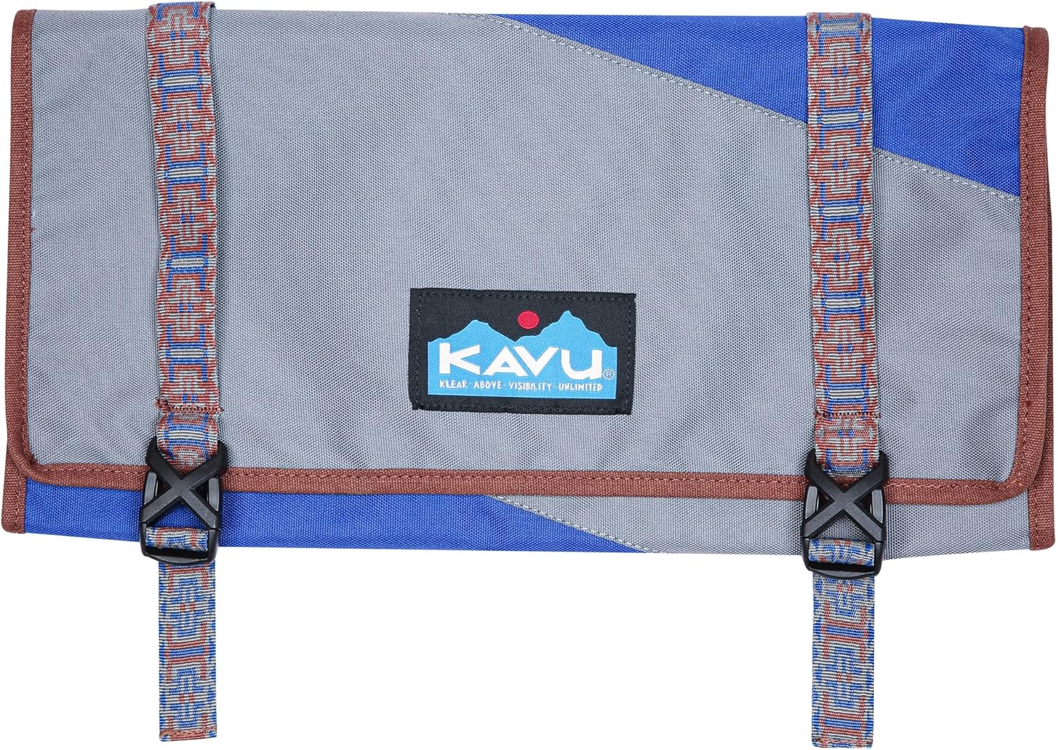 KAVU Big Eats Portable Barbeque Accessory Pouch - Grill BBQ Tool Bag-Sepia Sky