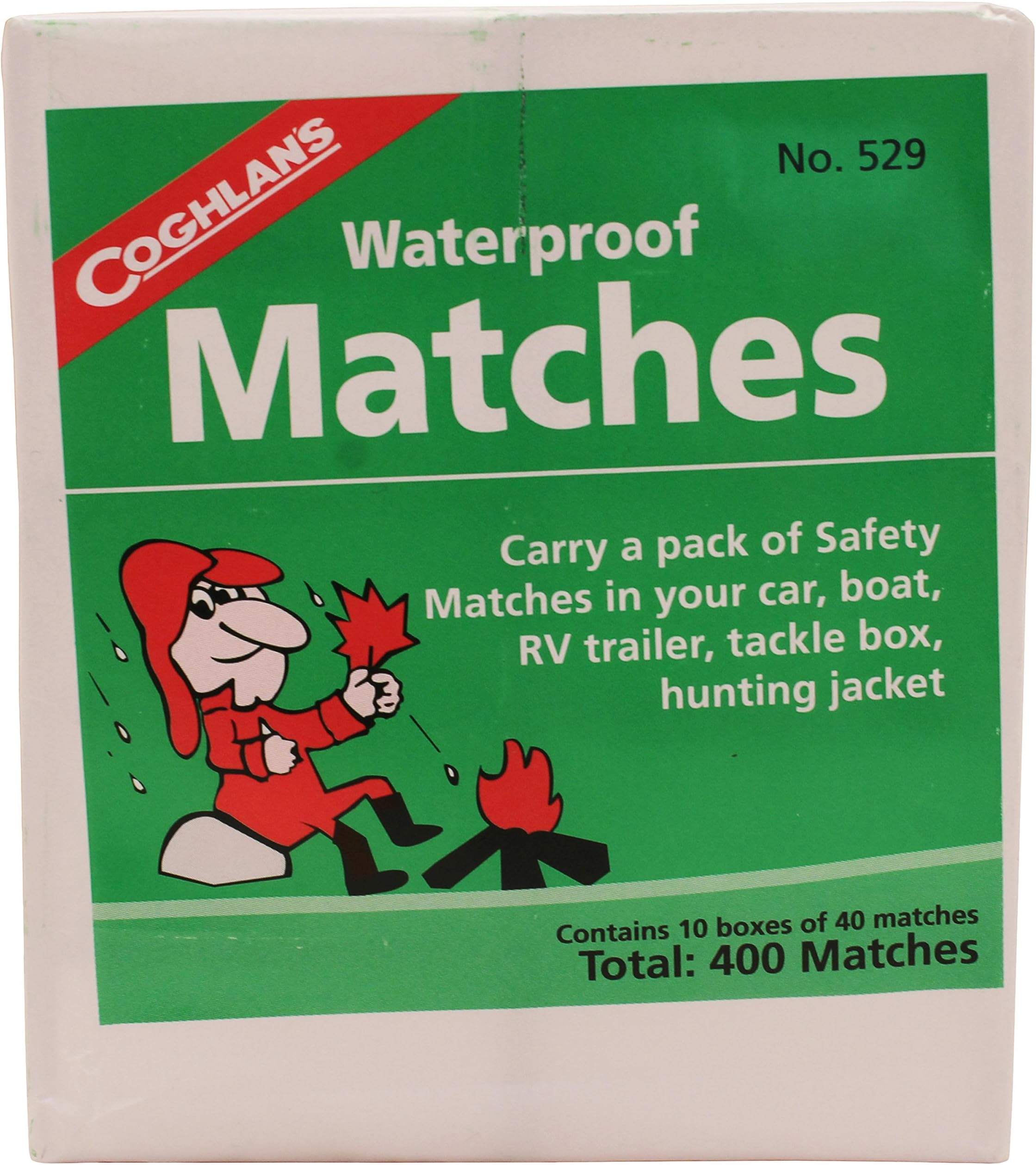 Coghlans Waterproof Matches 10 Pack