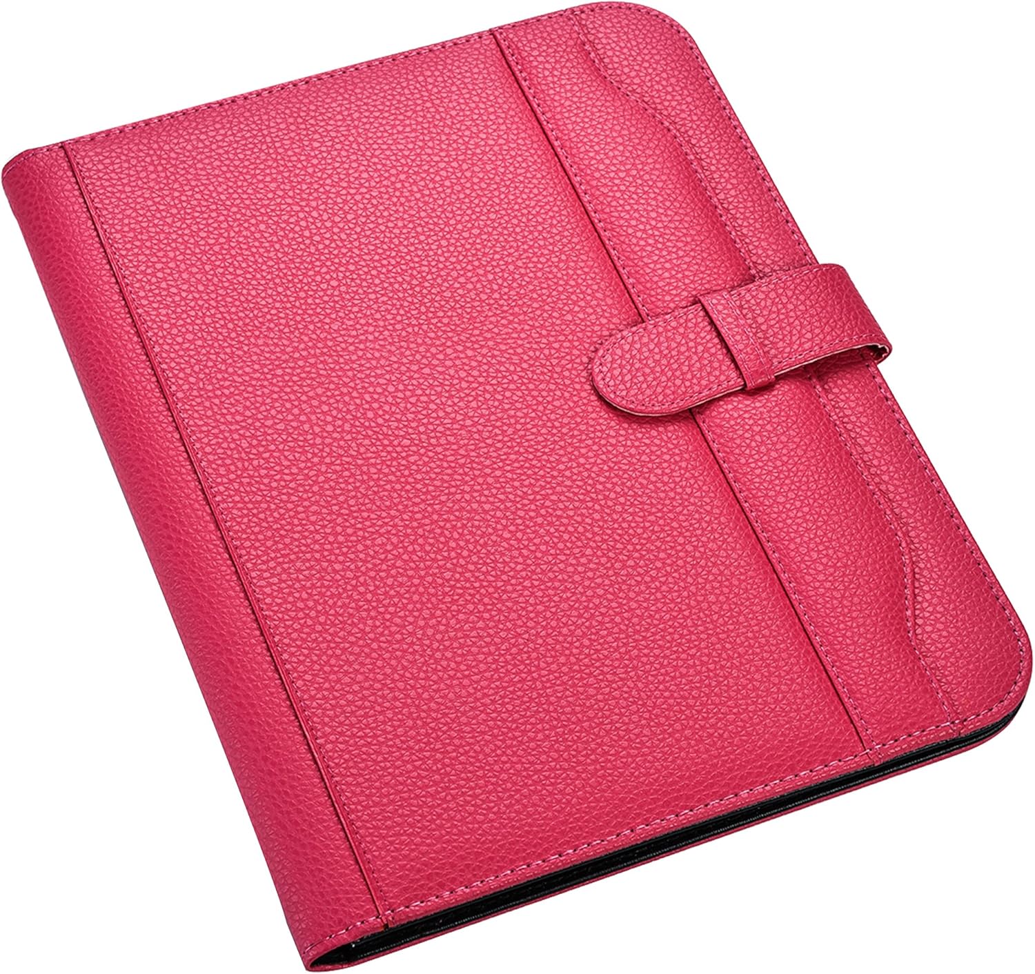Arpan A4 Hot Pink Conference Folder Portfolio Soft Padded Cover With Calculator & Pad