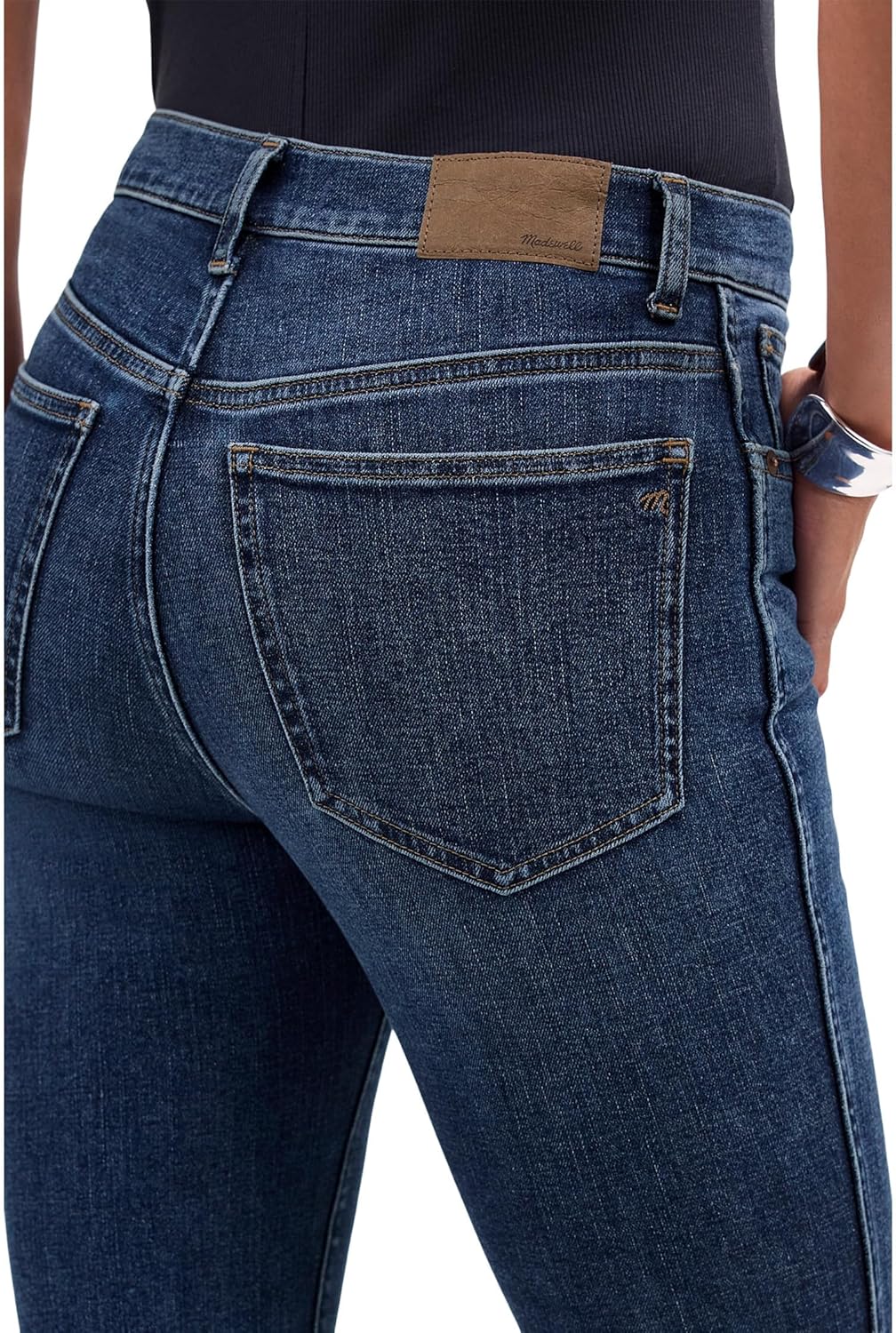 Madewell Womens Midrise Stovepipe in Deming Wash