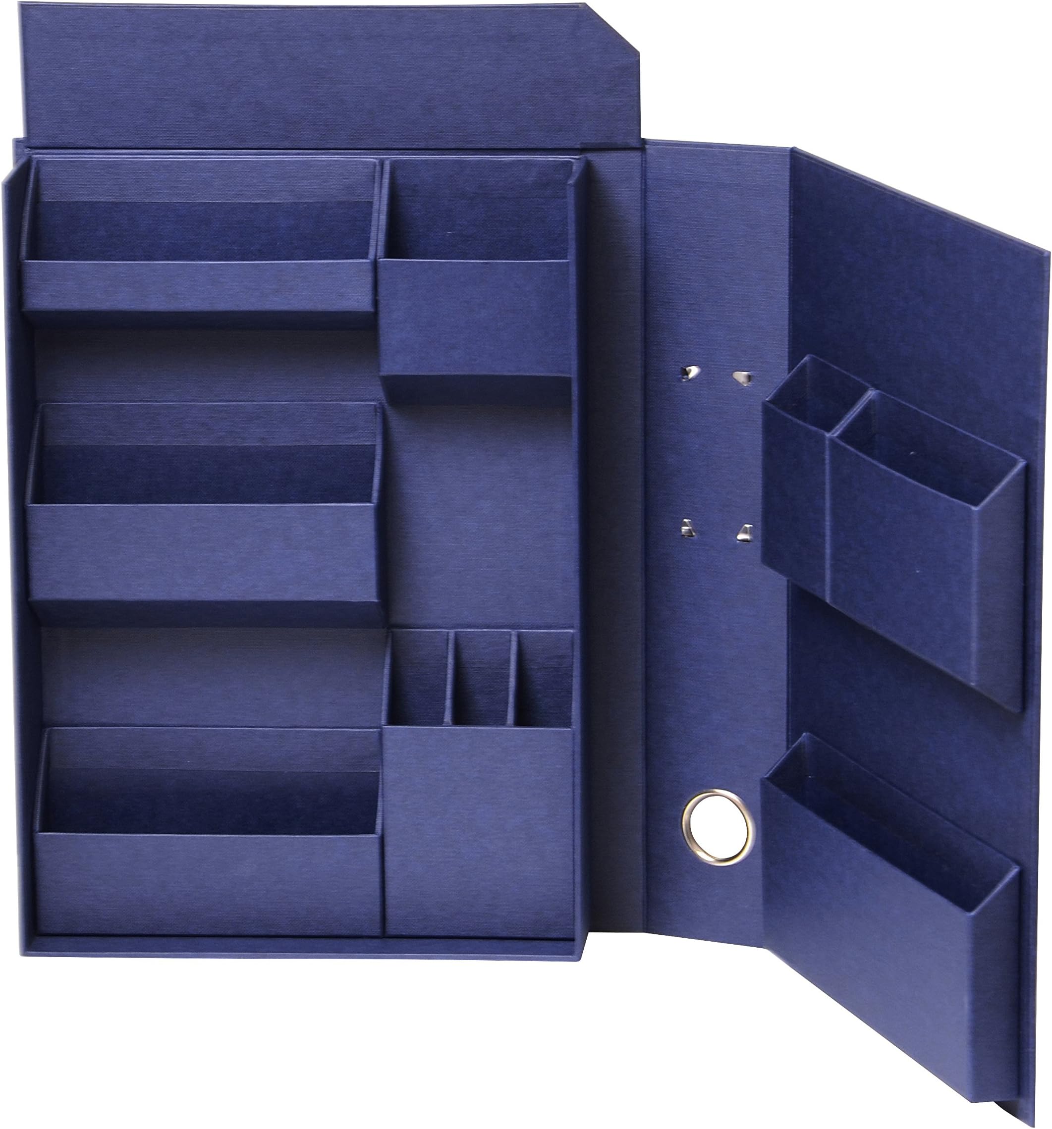 Nakabayashi LST-FA4NV Lifestyle Tool, Small Items, Storage Box, File A4, Navy