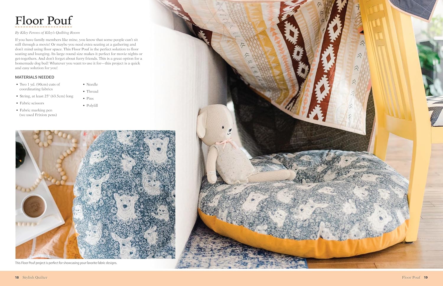 Stylish Quilter: Traditional Craft for a Modern World (Landauer) 20 Projects with Templates, Step-by-Step Instructions, and Tutorials for Rope Sewing, English Paper Piecing, Applique, and More - Image 7