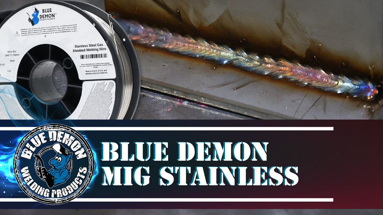 Blue Demon 308LSI X .030 X 10LB Spool stainless steel welding wire