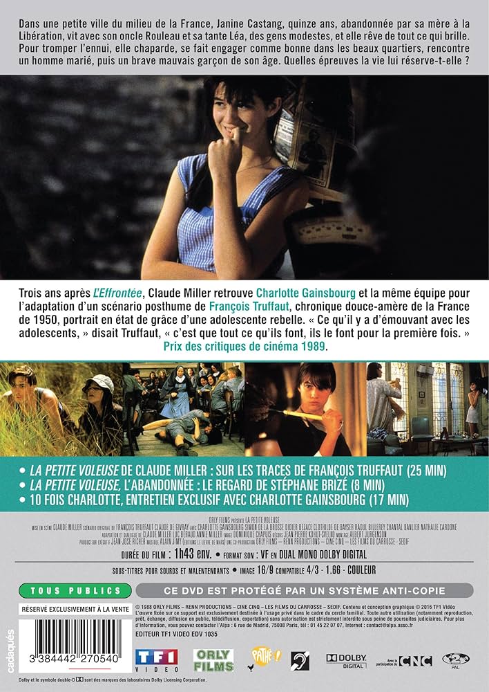 Amazon.co.jp: La petite voleuse : DVD