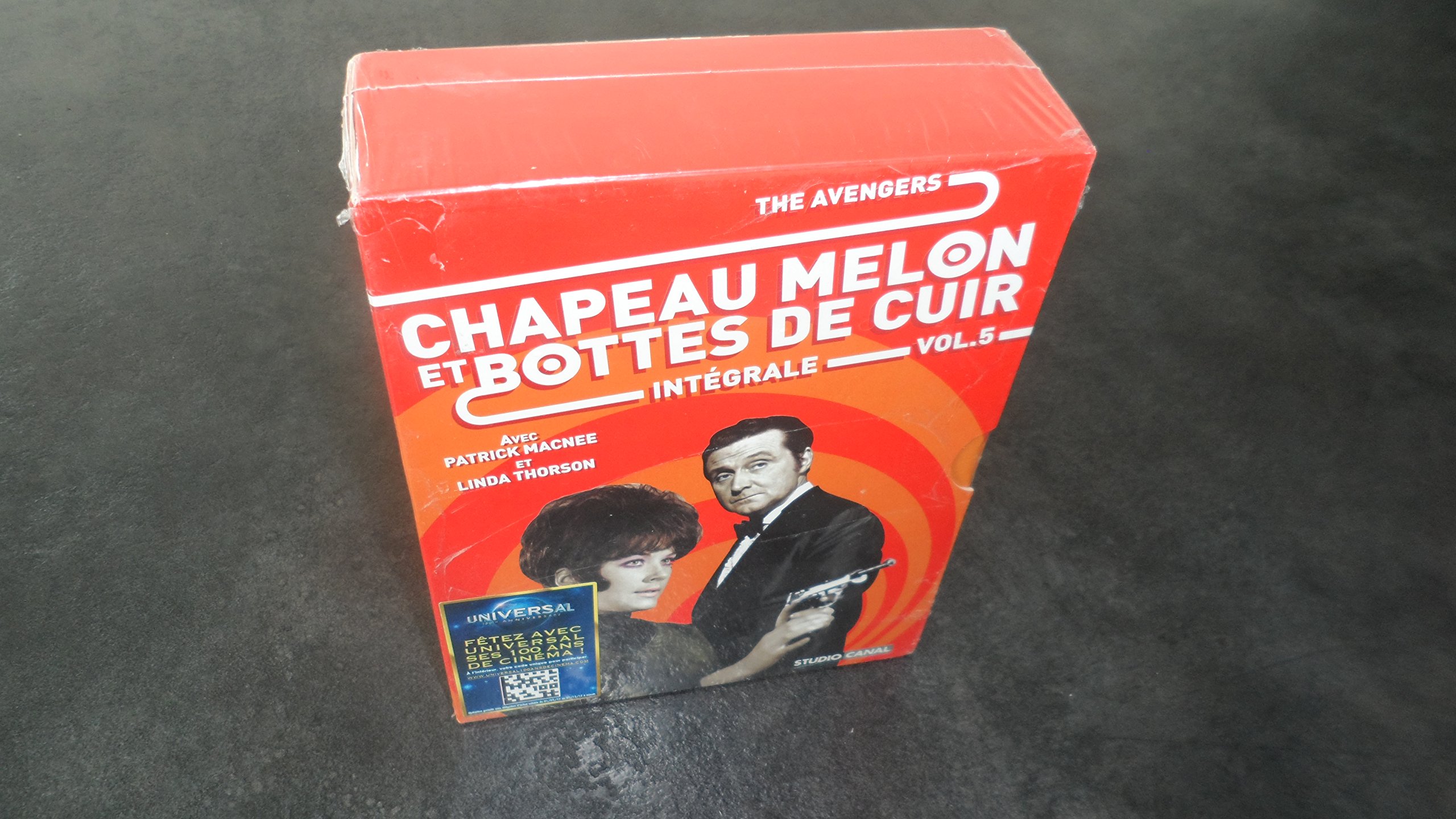 Chapeau melon et bottes de cuir : The Avengers, Vol.5 - Coffret 10 DVD