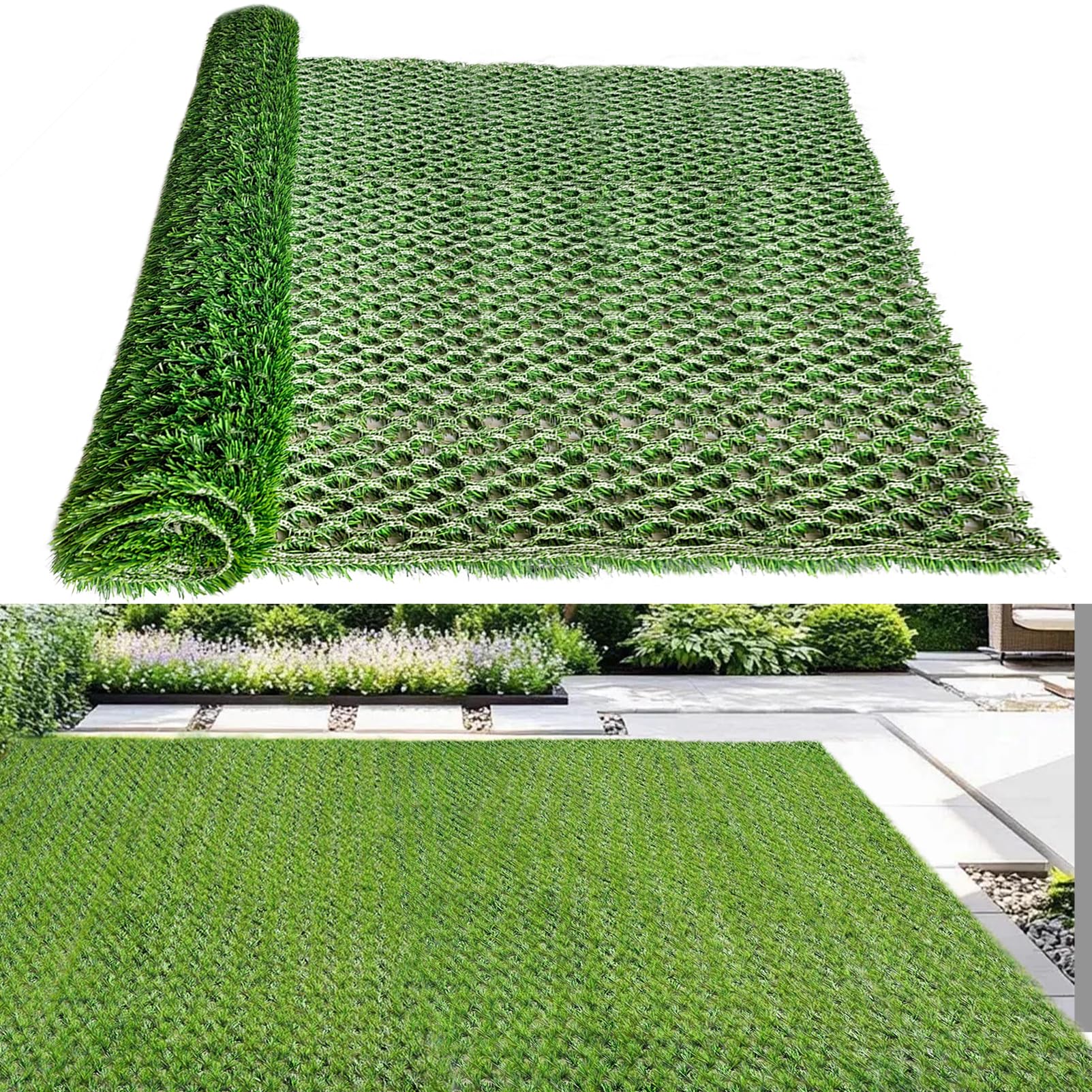 Amazon.com: honeypet Hybrid Turf 6 ft. by 6.5 ft Artificial Turf