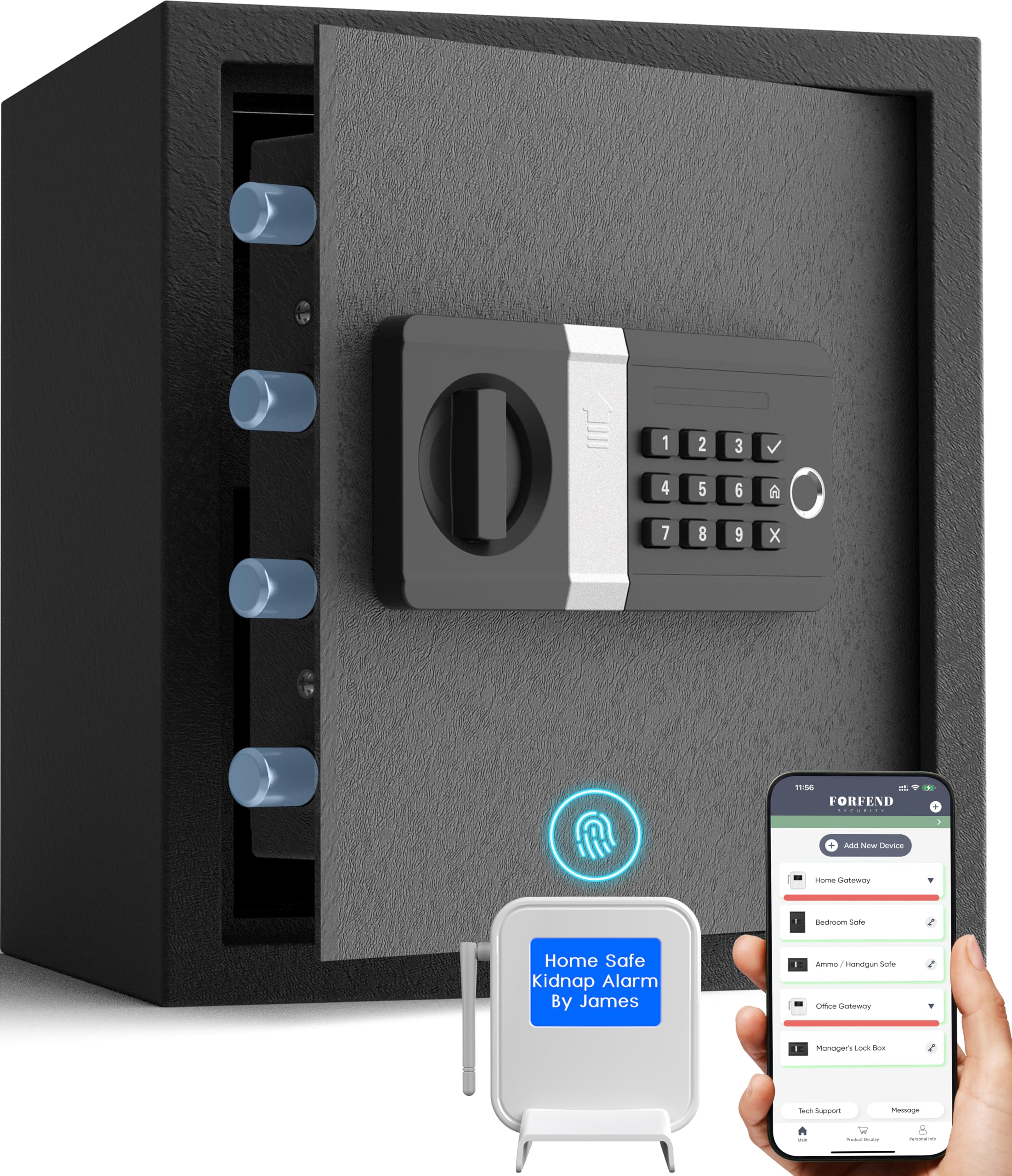 FORFEND Smart Fingerprint Safe