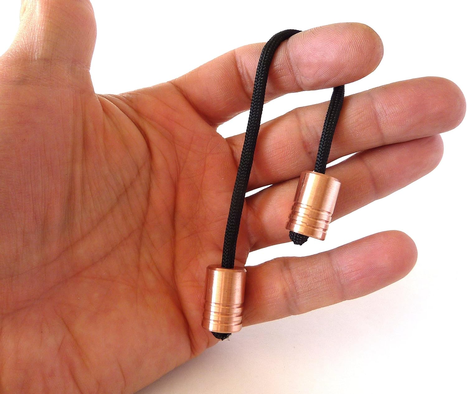 BEGLERI - COPPER - HAND MACHINED EDC GREEK WORRY BEADS - MADE IN THE USA - GIFTS FOR MEN