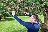 Vista 11 de CRAFTSMAN Sierra plegable de mano, hoja de 8 pulgadas, diseño compacto, para acampar, podar, cortar madera, ramas o maleza