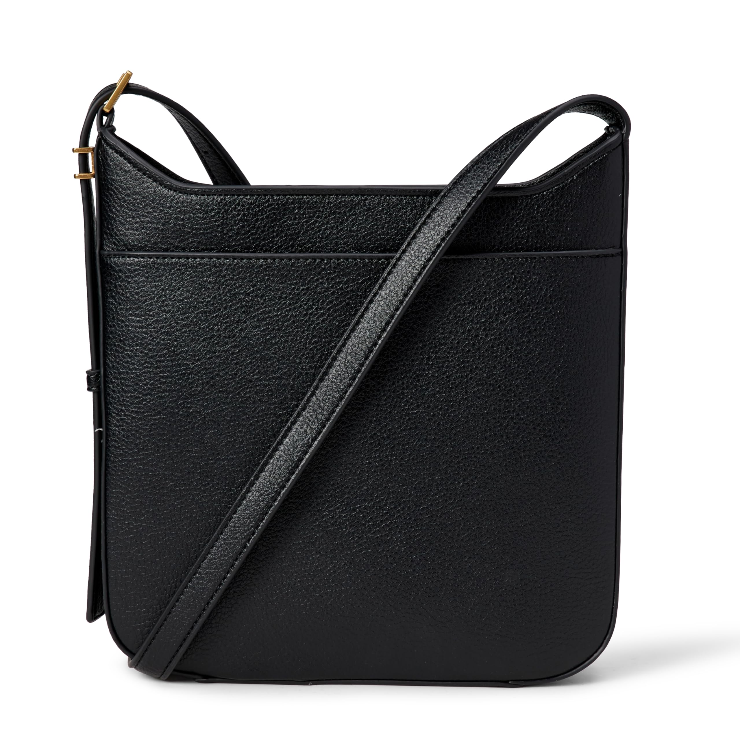 Amazon Essentials Womens Faux Leather Slim Crossbody Bag